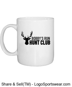 Bobby's Run Coffee Mug (AVAILABLE IN WHITE ONLY) Design Zoom